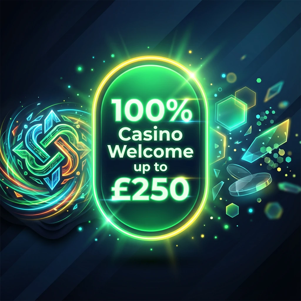 100% Casino Welcome up to £250