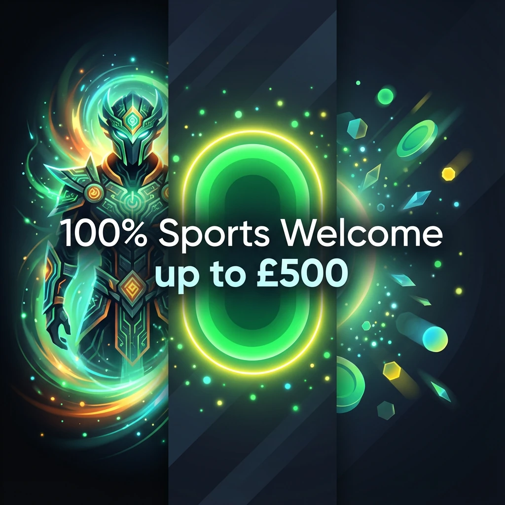 100% Sports Welcome up to £500